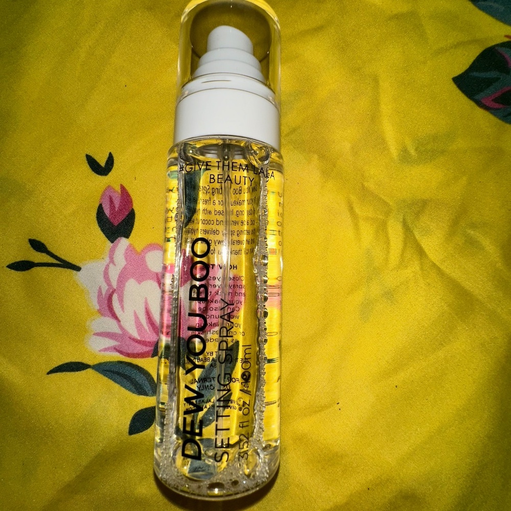 LALA Beauty Dew You Boo Makeup Setting Spray